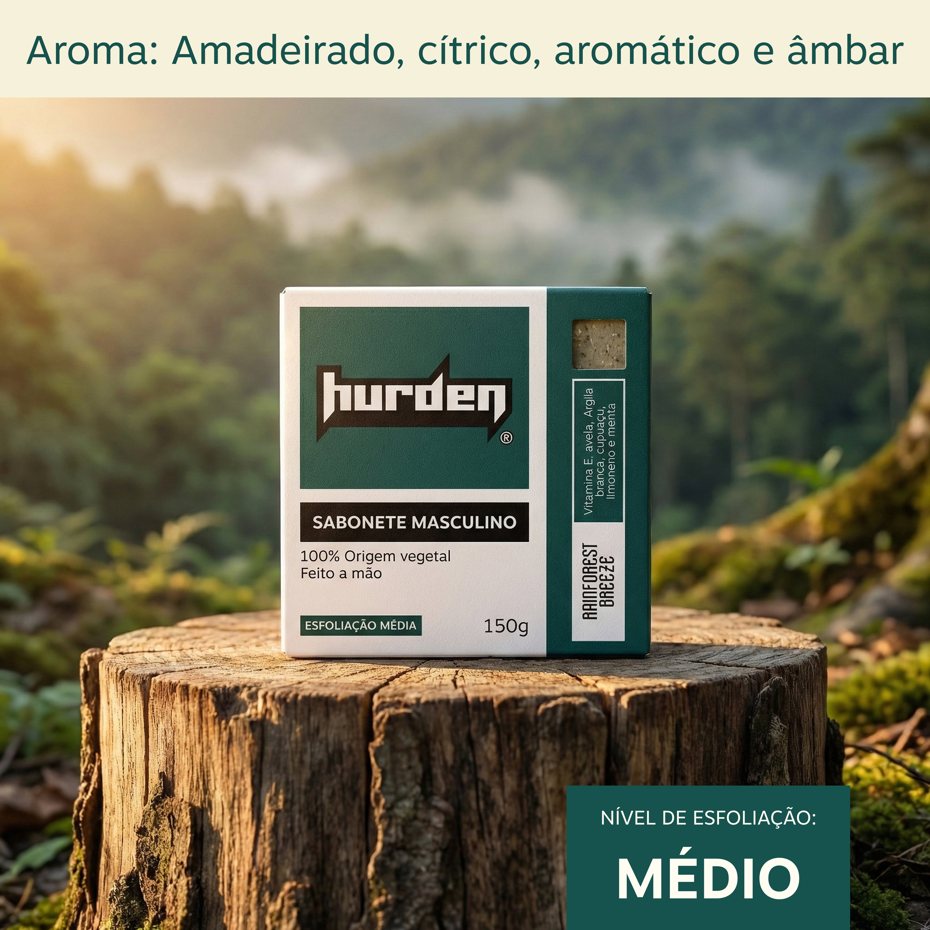 SABONETE MASCULINO - RAINFOREST BREEZE